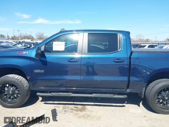 2021 Chevrolet Silverado 1500 RST with VIN 3GCUYEED2MG309439, listed as a IAAI auction lot 41682092 with 1 mi miles. Bid and sale history available at carsss.com. Image 14.