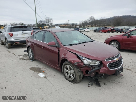 2015 Chevrolet Cruze LT with VIN 1G1PC5SB5F7121455, listed as a Copart auction lot 85923824 with 111,387 mi miles and Clean Title. Bid and sale history available at carsss.com. Image 4.
