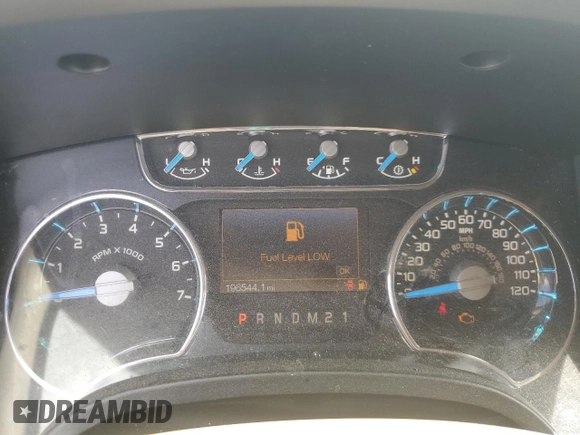 2013 Ford F-150 XL with VIN 1FTFW1ET8DKD68325, listed as a Copart auction lot 63988005 with 196,544 mi miles and Clean title. Bid and sale history available at DreamBid. Image 9.