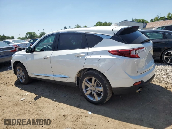 2021 Acura RDX w/Advance Package with VIN 5J8TC2H70ML011006, listed as a Copart auction lot 58204134 with 28,274 mi miles. Bid and sale history available at carsss.com. Image 2.