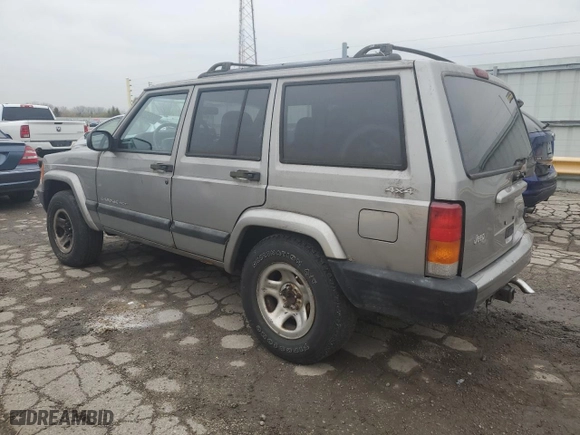 2000 Jeep Cherokee Police with VIN 1J4FF48S8YL181942, listed as a Copart auction lot 80325244 with 153,497 mi miles and Salvage Title. Bid and sale history available at carsss.com. Image 2.