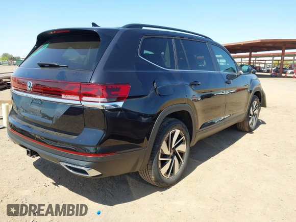 2025 Volkswagen Atlas SE with VIN 1V2WR2CAXSC519735, listed as a IAAI auction lot 42014761 with 2,957 mi miles and . Bid and sale history available at DreamBid. Image 4.