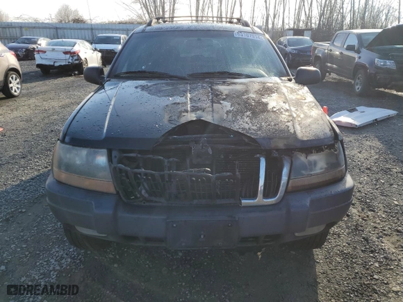 1999 Jeep Grand Cherokee Laredo with VIN 1J4GW58N1XC737706, listed as a Copart auction lot 83107914 with 0 mi miles and Salvage Title. Bid and sale history available at carsss.com. Image 5.
