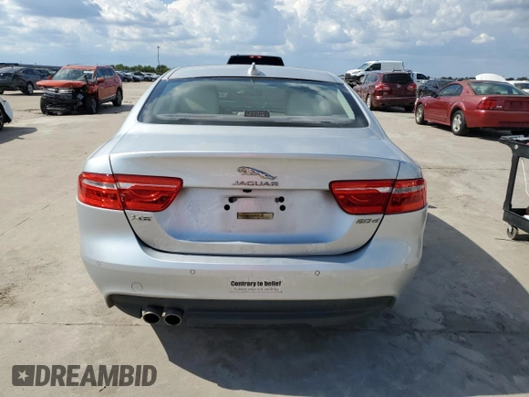 2017 Jaguar XE with VIN SAJAD4BN8HA970405, listed as a Copart auction lot 69598694 with 111,865 mi miles and Salvage Title. Bid and sale history available at DreamBid. Image 6.