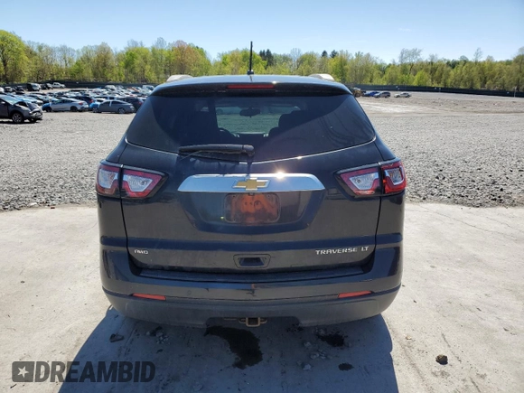 2013 Chevrolet Traverse LT with VIN 1GNKVGKD0DJ176847, listed as a Copart auction lot 54670715 with 151,636 mi miles and Salvage Title. Bid and sale history available at DreamBid. Image 6.