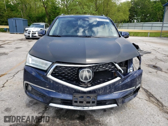 2017 Acura MDX Advance z VIN 5FRYD4H90HB011044, wystawiony jako Copart lot #55206385 z przebiegiem 201 377 mil mil oraz Szkoda całkowita • Salvage title. Historia ofert i sprzedaży dostępna na DreamBid. Obrazek 5.