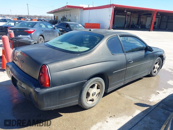 2003 Chevrolet Monte Carlo LS with VIN 2G1WW12E839431664, listed as a IAAI auction lot 41638392 with 143,771 mi miles. Bid and sale history available at carsss.com. Image 4.