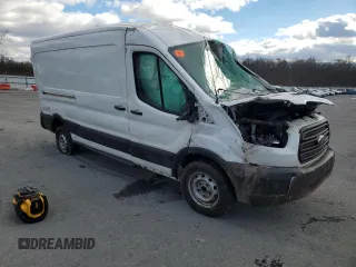 2019 Ford Transit with VIN 1FTYR2CM7KKB65988, listed as a Copart auction lot 56770645 with Not Provided miles and Salvage Title. Bid and sale history available at DreamBid. Image 4.