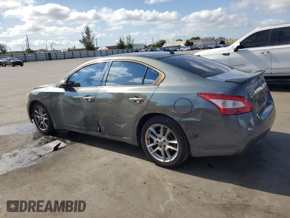 2011 Nissan Maxima SV with VIN 1N4AA5AP9BC844684, listed as a Copart auction lot 57942125 with 117,688 mi miles and Salvage title. Bid and sale history available at DreamBid. Image 2.