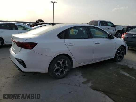 2020 Kia Forte LXS with VIN 3KPF24AD7LE174348, listed as a Copart auction lot 47840835 with 43,539 mi miles and Salvage Title. Bid and sale history available at carsss.com. Image 3.
