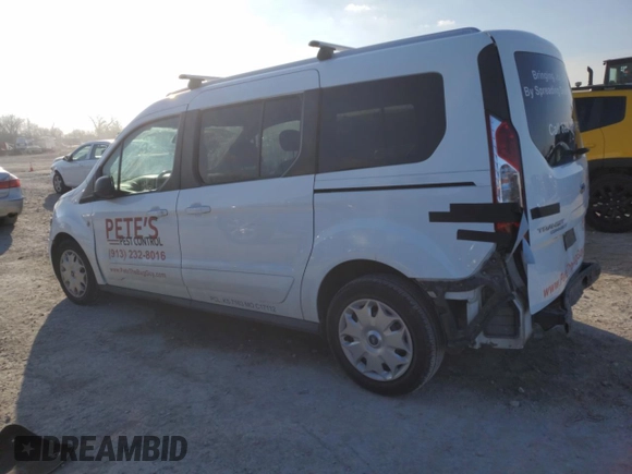 2017 Ford Transit Connect XLT z VIN NM0GE9F75H1332107, wystawiony jako Copart lot #85630044 z przebiegiem 168 841 mil mil oraz Szkoda całkowita • Salvage title. Historia ofert i sprzedaży dostępna na DreamBid. Obrazek 2.