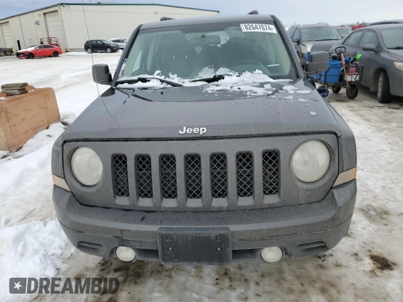 2015 Jeep Patriot North with VIN 1C4NJRAB7FD311725, listed as a Copart auction lot 82647074 with 185,560 mi miles and Salvage Title. Bid and sale history available at carsss.com. Image 5.