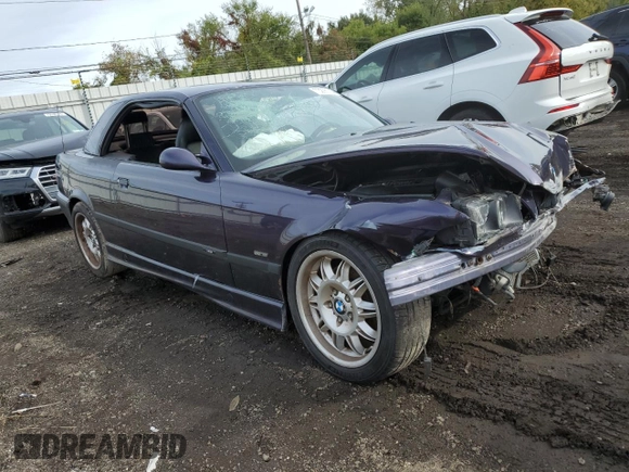 1998 BMW 3 Series M3 with VIN WBSBK0336WEC38113, listed as a Copart auction lot 73296744 with 0 mi miles and Non Repairable. Bid and sale history available at carsss.com. Image 4.