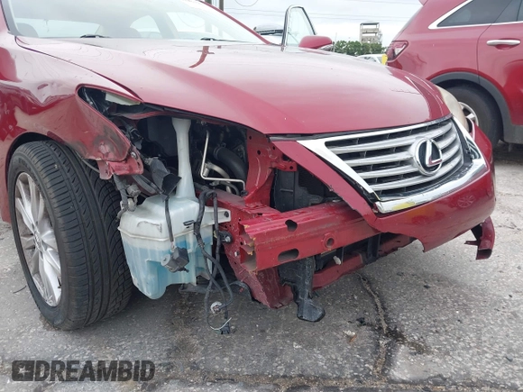 2012 Lexus ES with VIN JTHBK1EGXC2482627, listed as a IAAI auction lot 41883927 with 90,707 mi miles. Bid and sale history available at carsss.com. Image 6.