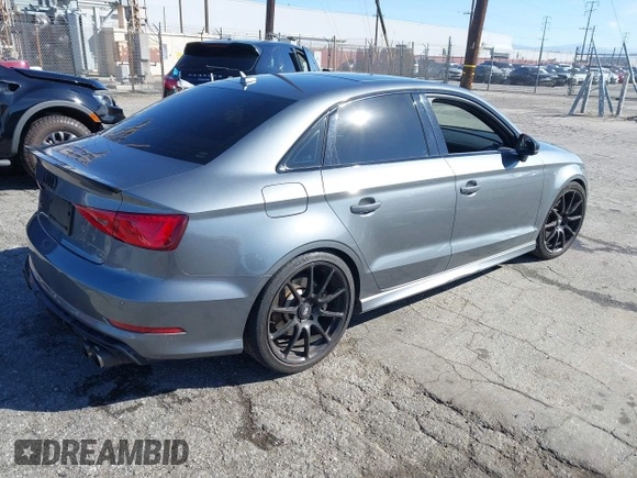 2015 Audi S3 2.0T Premium Plus with VIN WAUBFGFF9F1110461, listed as a IAAI auction lot 41593904 with 73,133 mi miles. Bid and sale history available at carsss.com. Image 4.