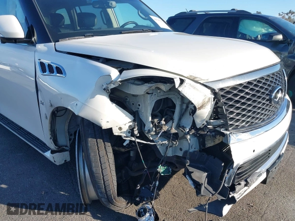 2016 Infiniti QX80 z VIN JN8AZ2NC3G9401366, wystawiony jako IAAI lot #41735277 z przebiegiem 99 570 mil mil oraz . Historia ofert i sprzedaży dostępna na DreamBid. Obrazek 6.