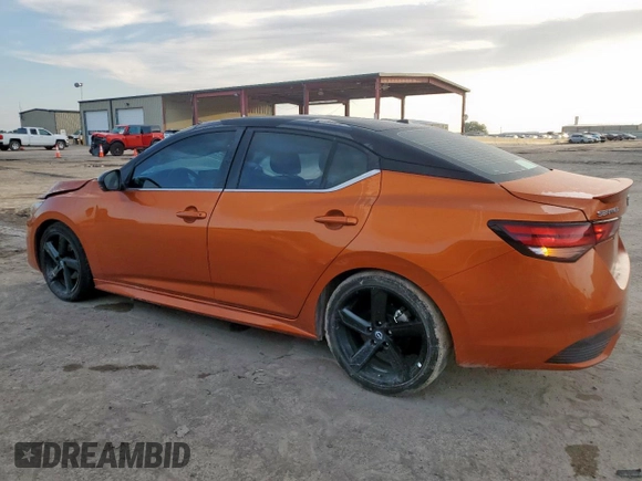 2024 Nissan Sentra SR with VIN 3N1AB8DV6RY284808, listed as a Copart auction lot 61108905 with 12,015 mi miles and Salvage title. Bid and sale history available at DreamBid. Image 2.