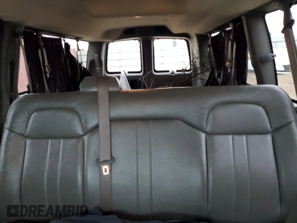 2016 Chevrolet Express Passenger LT with VIN 1GAZGPFG5G1170724, listed as a Copart auction lot 58849765 with Not provided miles and Salvage title. Bid and sale history available at DreamBid. Image 10.