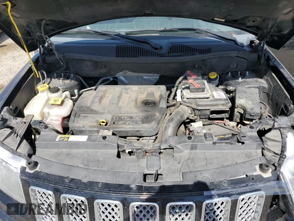 2016 Jeep Compass High Altitude Edition with VIN 1C4NJDEB6GD697021, listed as a Copart auction lot 54332755 with 104,611 mi miles and Salvage Title. Bid and sale history available at carsss.com. Image 12.