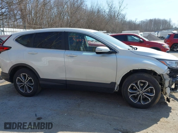 2021 Honda CR-V EX with VIN 7FARW2H57ME016192, listed as a IAAI auction lot 41807912 with 50,391 mi miles. Bid and sale history available at carsss.com. Image 14.