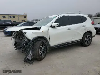 2017 Nissan Rogue SL with VIN 5N1AT2MT0HC886130, listed as a Copart auction lot 48375845 with 0 mi miles and Clean Title. Bid and sale history available at carsss.com. Image 1.