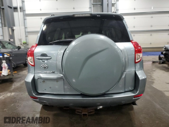 2007 Toyota RAV4 with VIN JTMZK33V875013571, listed as a Copart auction lot 87596475 with 197,139 mi miles and Salvage Title. Bid and sale history available at carsss.com. Image 6.