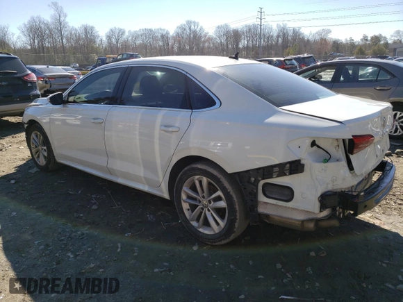 2020 Volkswagen Passat 2.0T SE with VIN 1VWWA7A31LC009797, listed as a Copart auction lot 40812573 with 43,461 mi miles. Bid and sale history available at carsss.com. Image 2.