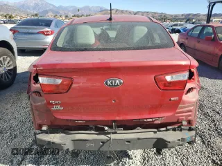 2013 Kia Rio LX with VIN KNADM4A38D6237793, listed as a Copart auction lot 87823165 with 160,349 mi miles and Salvage Title. Bid and sale history available at carsss.com. Image 6.