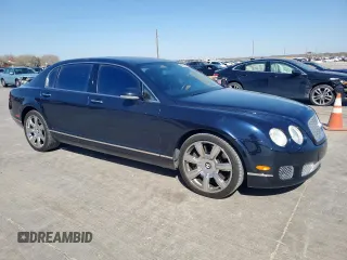 2007 Bentley Flying Spur with VIN SCBBR93WX78043729, listed as a Copart auction lot 49289635 with 66,295 mi miles and Clean Title. Bid and sale history available at DreamBid. Image 4.