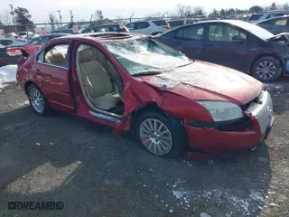 2008 Mercury Milan Premier with VIN 3MEHM081X8R666183, listed as a IAAI auction lot 41347333 with 1 mi miles. Bid and sale history available at carsss.com. Image 1.