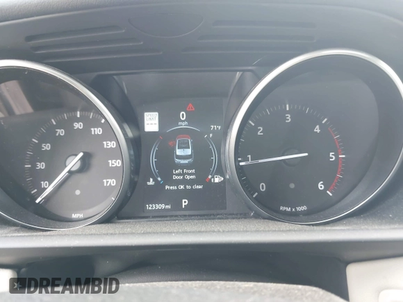 2016 Land Rover Range Rover Sport HSE with VIN SALWR2KF6GA566447, listed as a IAAI auction lot 42342391 with 123,309 mi miles and . Bid and sale history available at DreamBid. Image 7.