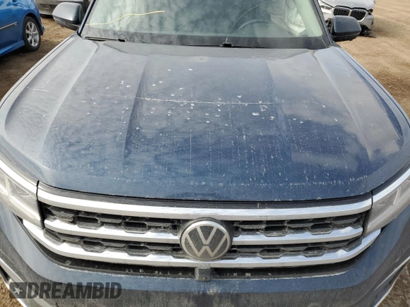 2022 Volkswagen Atlas SEL Premium R-Line with VIN 1V2FR2CA0NC559939, listed as a Copart auction lot 50891915 with 37,885 mi miles and Salvage title. Bid and sale history available at DreamBid. Image 12.