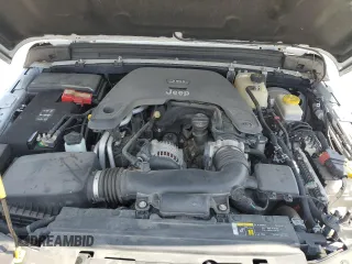 2020 Jeep Wrangler Unlimited Rubicon with VIN 1C4HJXFG3LW184249, listed as a Copart auction lot 56423665 with 63,111 mi miles and Salvage title. Bid and sale history available at DreamBid. Image 11.