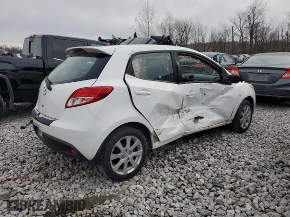 2011 Mazda 2 Sport with VIN JM1DE1HY9B0109644, listed as a Copart auction lot 86347414 with 168,443 mi miles and Salvage Title. Bid and sale history available at carsss.com. Image 3.