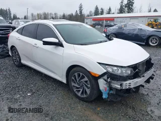 2018 Honda Civic Sedan EX with VIN 19XFC2F77JE208564, listed as a IAAI auction lot 41933384 with 102,314 mi miles. Bid and sale history available at carsss.com. Image 1.