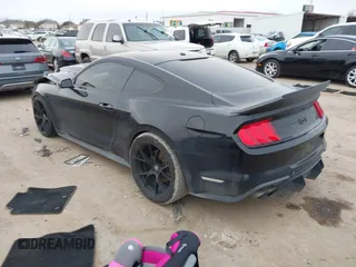 2018 Ford Mustang GT with VIN 1FA6P8CFXJ5126672, listed as a IAAI auction lot 41544616 with Not Provided miles. Bid and sale history available at carsss.com. Image 3.