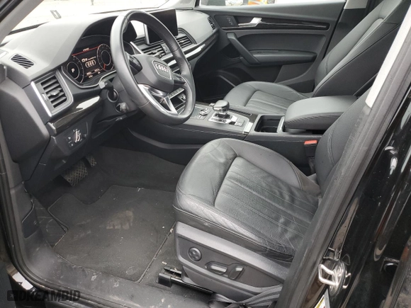 2018 Audi Q5 Premium Plus with VIN WA1BNAFY5J2073944, listed as a Copart auction lot 52778875 with 48,083 mi miles and Salvage Title. Bid and sale history available at carsss.com. Image 7.