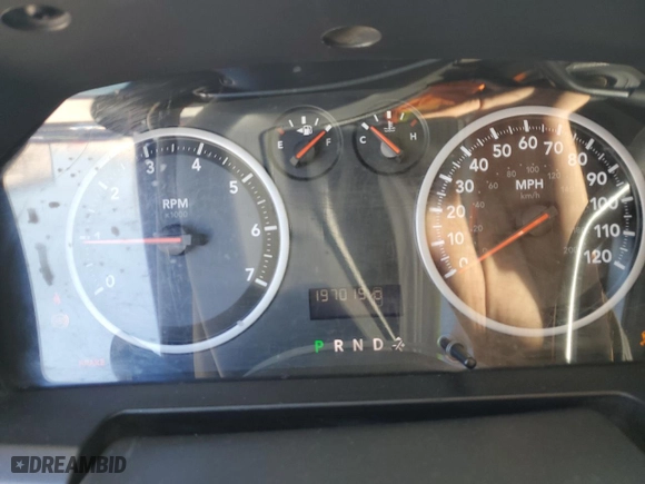 2011 Ram 1500 SLT with VIN 1D7RV1GT2BS578855, listed as a Copart auction lot 47373185 with 197,019 mi miles and Salvage Title. Bid and sale history available at carsss.com. Image 9.