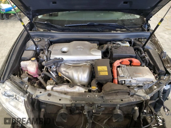 2014 Lexus ES 300h Hybrid with VIN JTHBW1GG6E2047687, listed as a Copart auction lot 44827745 with 96,898 mi miles and Salvage Title. Bid and sale history available at carsss.com. Image 12.