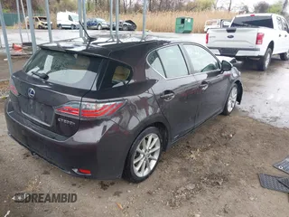 2013 Lexus CT 200h with VIN JTHKD5BH0D2167996, listed as a IAAI auction lot 41955293 with 200,378 mi miles and . Bid and sale history available at DreamBid. Image 4.