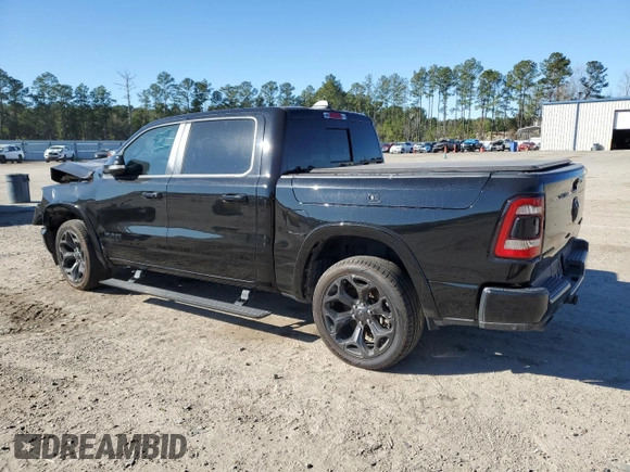 2020 Ram 1500 Limited with VIN 1C6SRFHT5LN274051, listed as a Copart auction lot 87700145 with 0 mi miles and Salvage Title. Bid and sale history available at carsss.com. Image 2.
