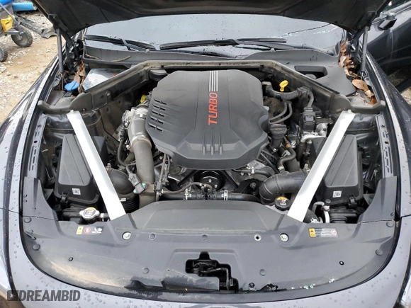2022 Kia Stinger GT1 with VIN KNAE45LC3N6122284, listed as a Copart auction lot 39411464 with 37,891 mi miles and Salvage Title. Bid and sale history available at carsss.com. Image 11.