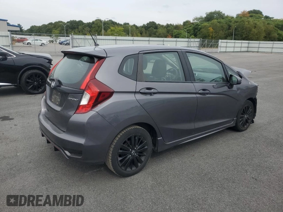 2018 Honda Fit Sport with VIN 3HGGK5G68JM722042, listed as a Copart auction lot 71813124 with Not Provided miles and Salvage Title. Bid and sale history available at DreamBid. Image 3.