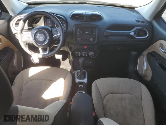 2017 Jeep Renegade Sport z VIN ZACCJAAB3HPF50167, wystawiony jako Copart lot #49672845 z przebiegiem 105 216 mil mil oraz Szkoda całkowita • Salvage title. Historia ofert i sprzedaży dostępna na DreamBid. Obrazek 8.