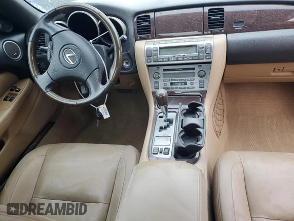 2007 Lexus SC 430 with VIN JTHFN45Y079010971, listed as a Copart auction lot 73927854 with 86,436 mi miles and Non Repairable. Bid and sale history available at DreamBid. Image 8.