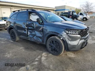 2022 Kia Sorento X-Line S with VIN 5XYRLDLC6NG160185, listed as a Copart auction lot 81243724 with 69,290 mi miles and Salvage Title. Bid and sale history available at DreamBid. Image 4.