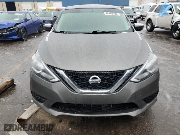2017 Nissan Sentra SV with VIN 3N1AB7AP2HL662750, listed as a Copart auction lot 44260195 with Not Provided miles and Clean Title. Bid and sale history available at carsss.com. Image 5.