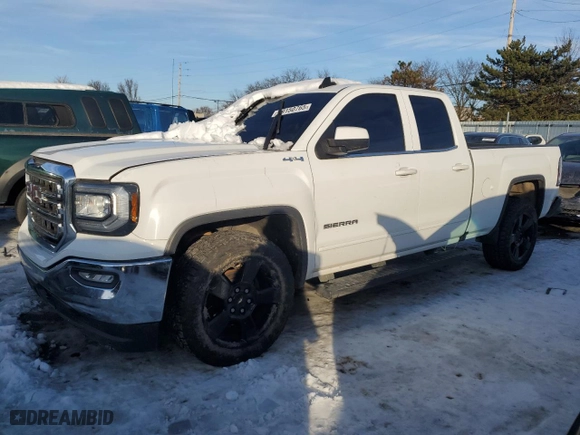 2018 GMC Sierra 1500 SLE with VIN 1GTV2MEC8JZ103934, listed as a Copart auction lot 89150765 with 90,615 mi miles and Salvage Title. Bid and sale history available at carsss.com. Image 1.