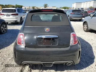 2013 FIAT 500 Abarth with VIN 3C3CFFJH7DT635958, listed as a Copart auction lot 48278615 with 83,841 mi miles and Salvage title. Bid and sale history available at DreamBid. Image 6.