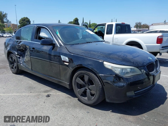 2008 BMW 5 Series 528i with VIN WBANU53578CT17845, listed as a IAAI auction lot 42261326 with 115,411 mi miles and . Bid and sale history available at DreamBid. Image 1.